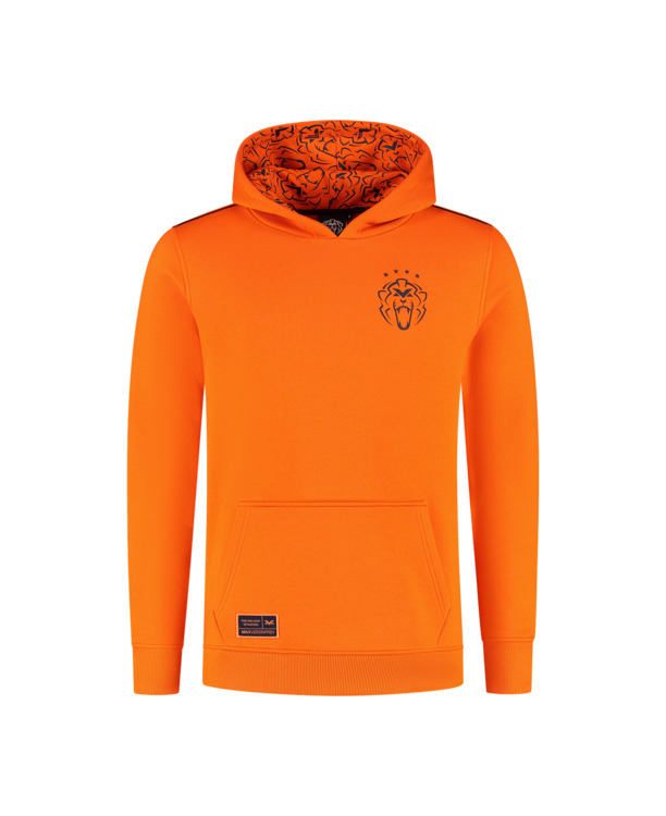 Hoodie - Oranje - Unleash The Lion