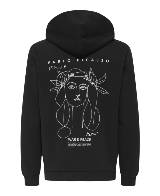 Regular Fit Hoodie Lange Mouwen (L/M) Heren