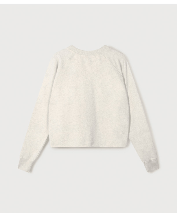 10DAYS Dames parels top crew neck katoen