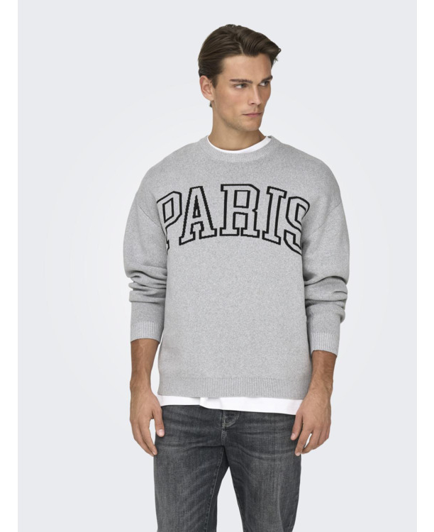 Relaxed Fit O-Hals Lange Mouwen Heren