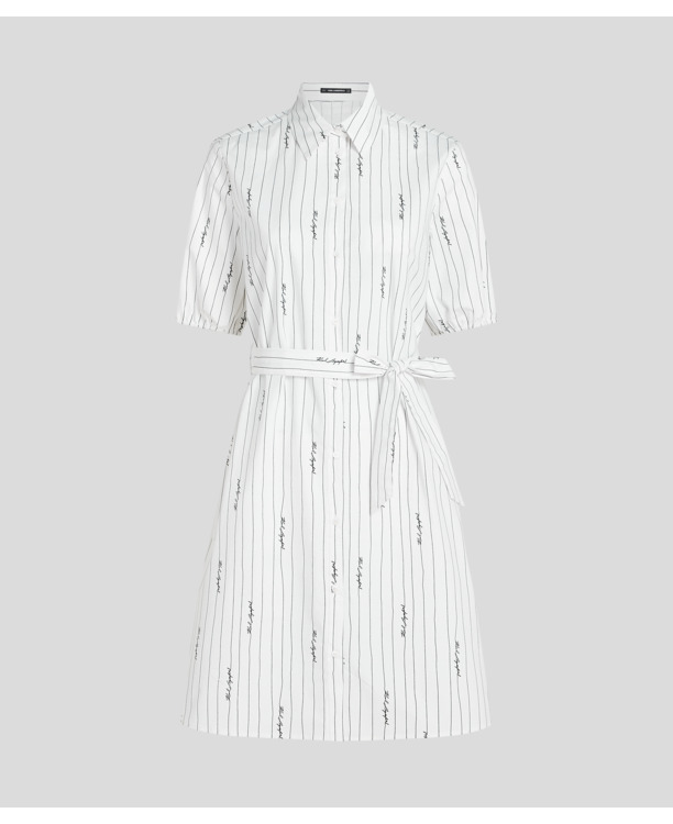 LINE SIGNATURE AOP SHIRT DRESS