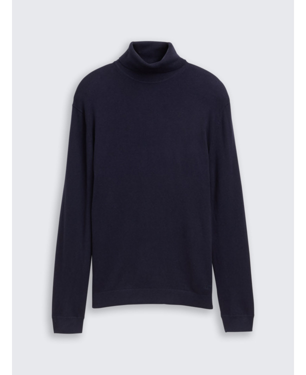 Trui met col en kasjmier