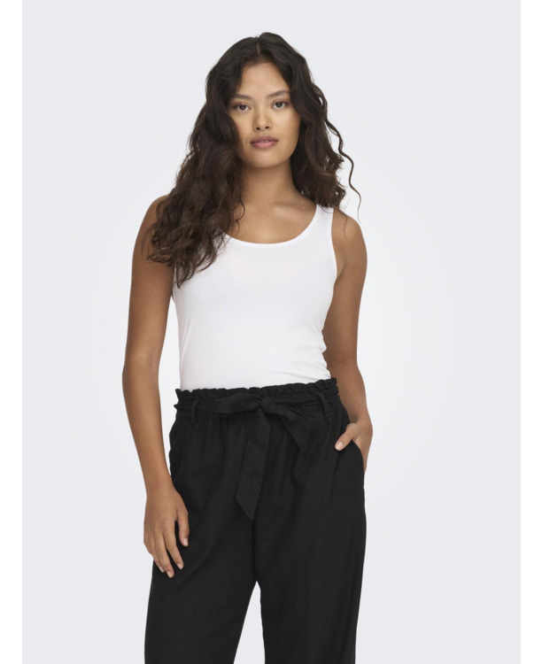 Slim Fit U-Neck Sleeveless (S/L) Klassieke Basic mouwloze tanktop met U-hals