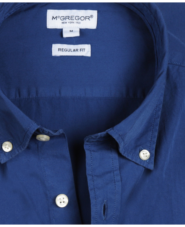 Summer Poplin Shirt 100% Cotton Heren