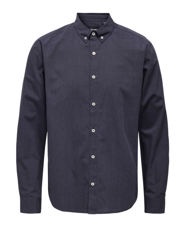 Regular Fit Overhemdkraag Lange Mouwen (L/M) Heren