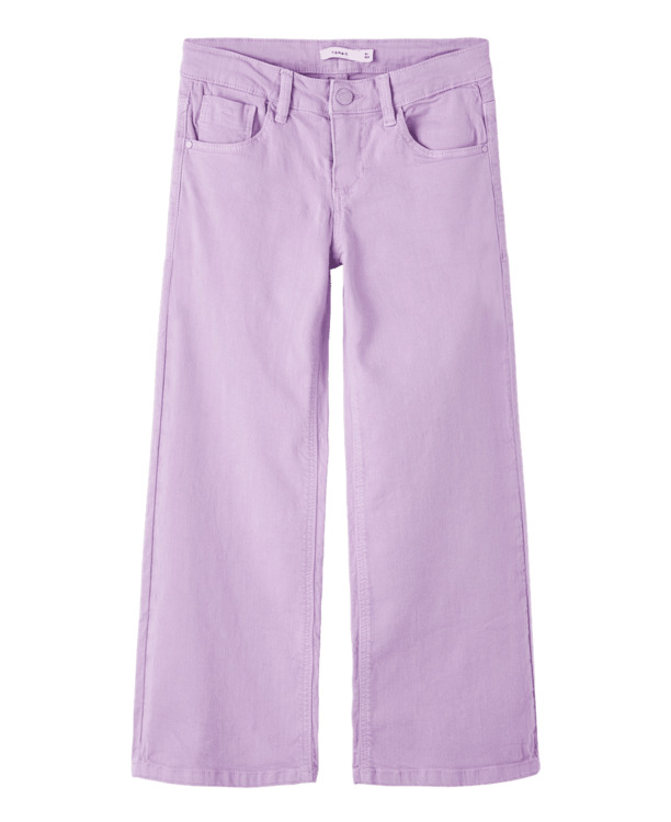 Wide Leg Fit Broek met wijde pijpen