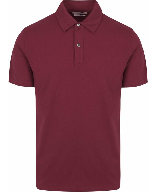 King Essentials The James Poloshirt Burgundy