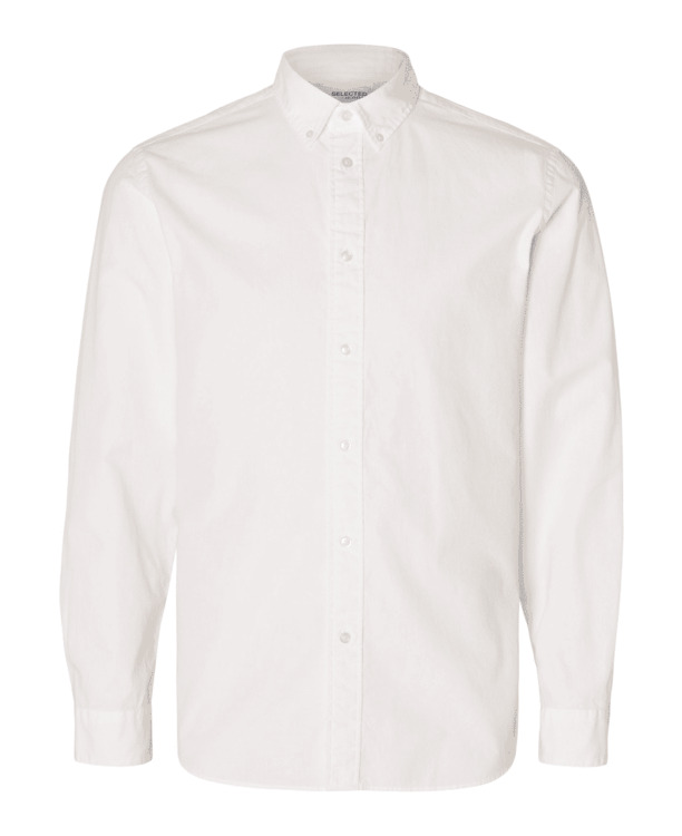 SLHSLIMRICK-POPLIN SHIRT LS NOOS