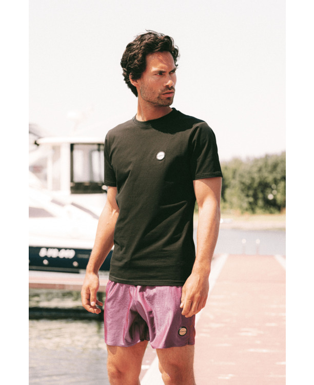 BASIS CAPSULE NAVY T-SHIRT MANNEN