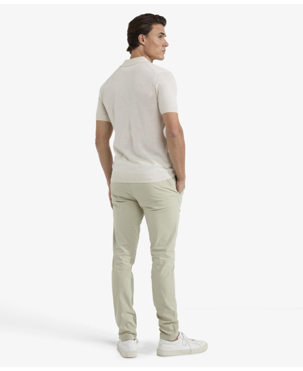 Fine Merino Polo 100% Merino Wool Heren