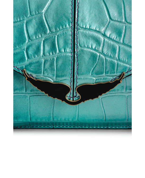 BORDERLINE CLUTCH METAL EMBOSS