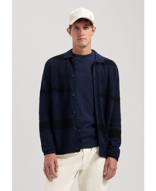 Dstrezzed Heren Gebreide Cardigan DS Davy