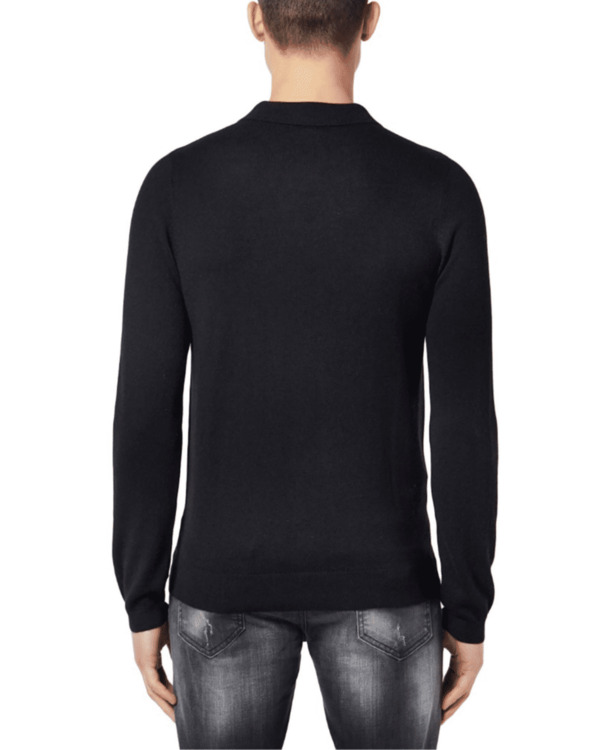 SOLID M LONGSLEEVE POLO MEN