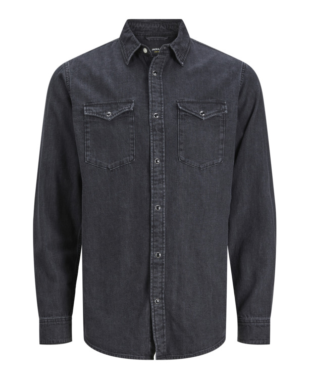 Slim Fit Denim overhemd (L/S)