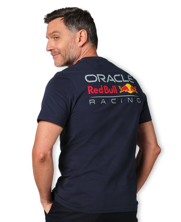 2 Side Logo T-shirt Red Bull Racing - Blauw