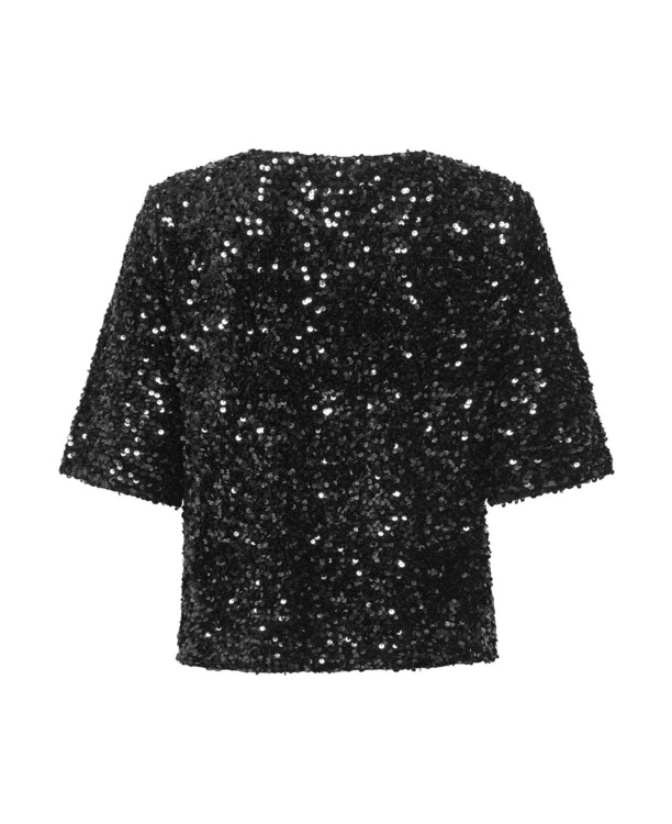 Regular Fit O-Neck 2/4 Sleeves (2/4) Regular fit blouse voor speciale gelegenheden met 2/4 mouwen