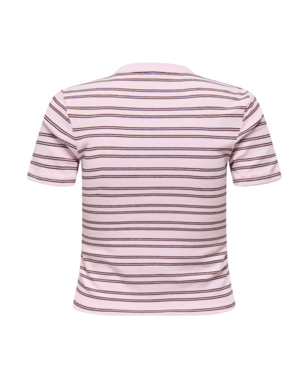Slim Fit O-Neck Short Sleeves (S/S) Top met O-hals en korte mouwen en slim fit voor je lentegarderobe