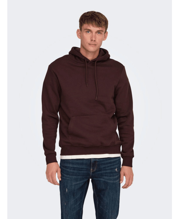 Regular Fit Hoodie Lange Mouwen (L/M) Heren