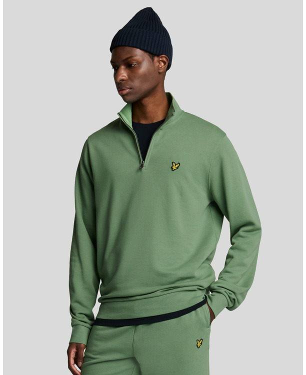 Loopback Quarter Zip Sweat
