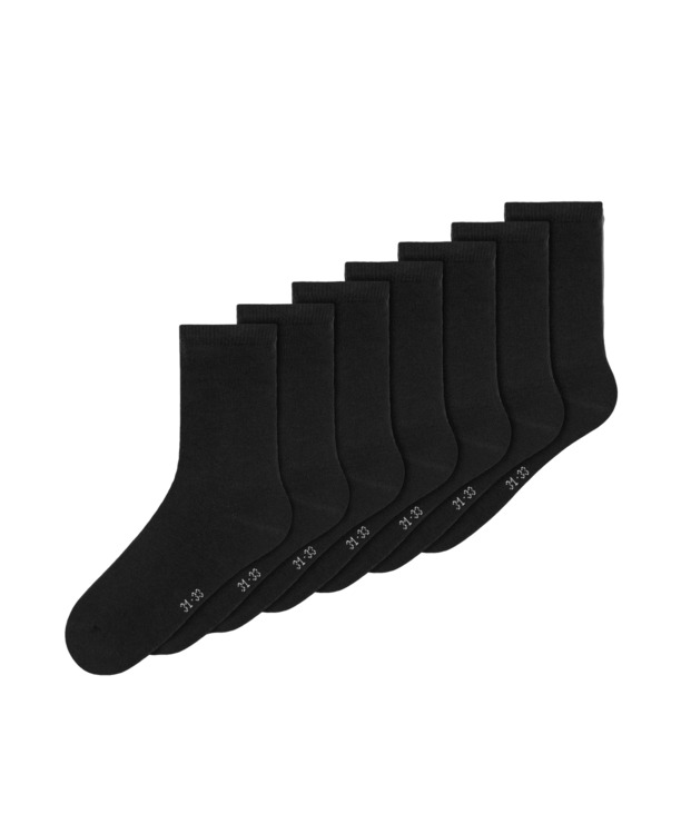 NKNSOCK 7P SOLID NOOS -> NKNSOCK 7P SOLID NOOS Neutraal