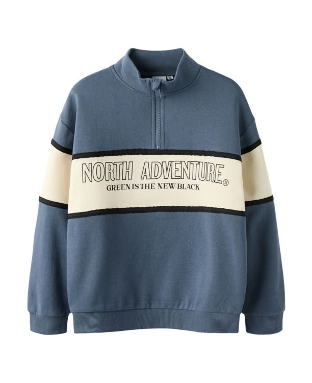 Ruimvallende hoge hals lange mouwen (L/M) Heren