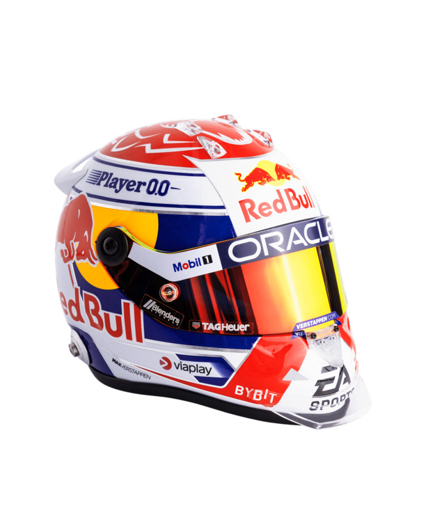 1:2 - 2024 Seizoenshelm - Max Verstappen - Red Bull Racing