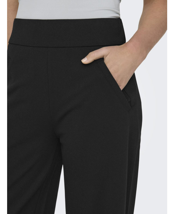 Wide Leg Fit Broek met hoge taille en wijde pijpen