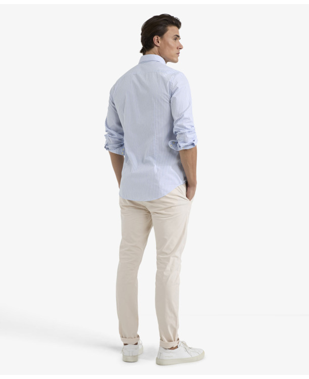 Stripe Shirt 100% Cotton Heren