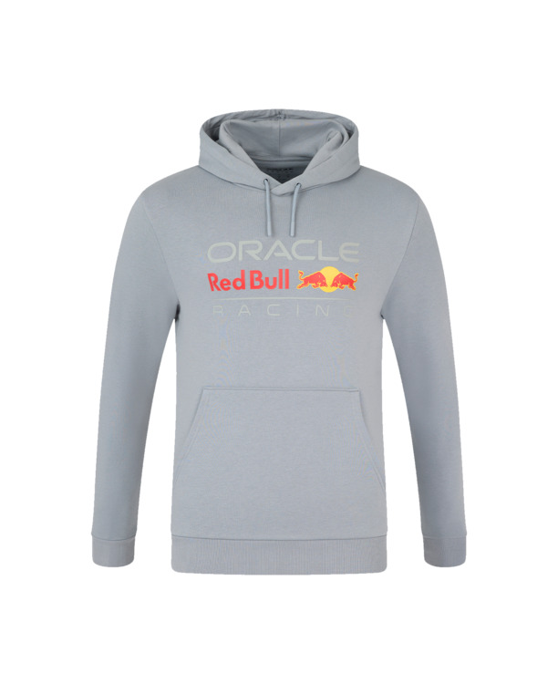 Large Front Logo Hoodie - Grijs - Red Bull Racing