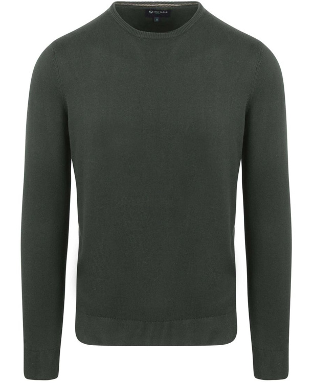 Suitable Respect Oinir Pullover Donkergroen