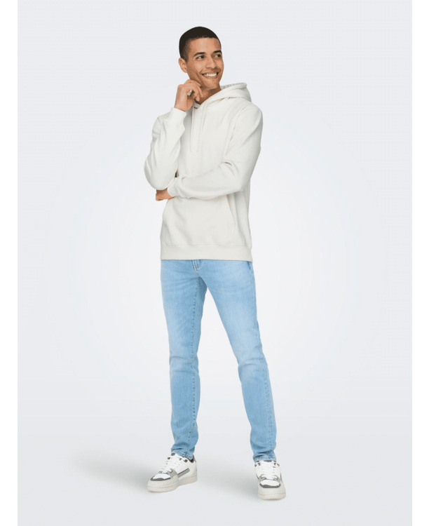 Regular Fit Hoodie Lange Mouwen (L/M) Heren