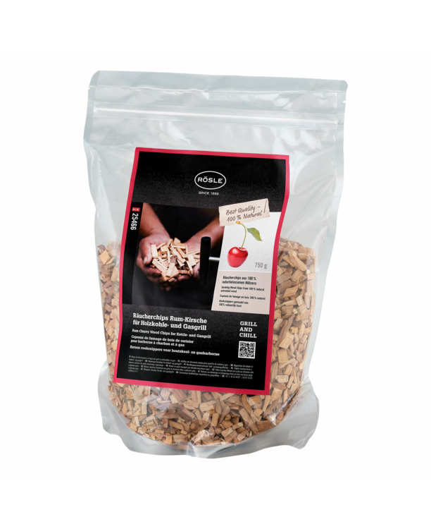 Rum-Cherry Smoking Wood Chips 750 g