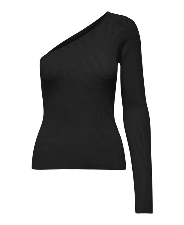 JDYNANNA L/S ONE SHOULDER PULLOVER