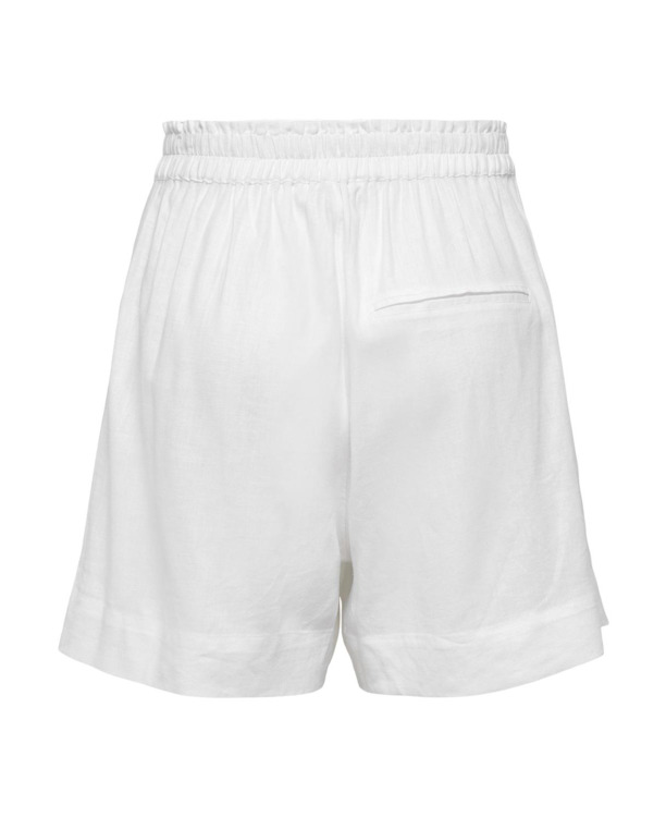 Regular Fit Pull-On Shorts van linnenmix