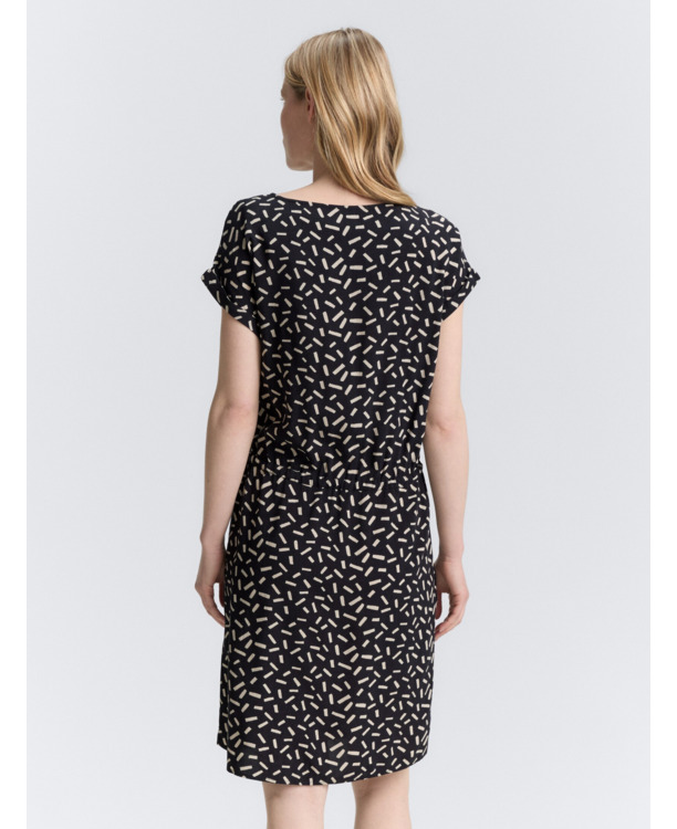 Mini-jurk met patroon