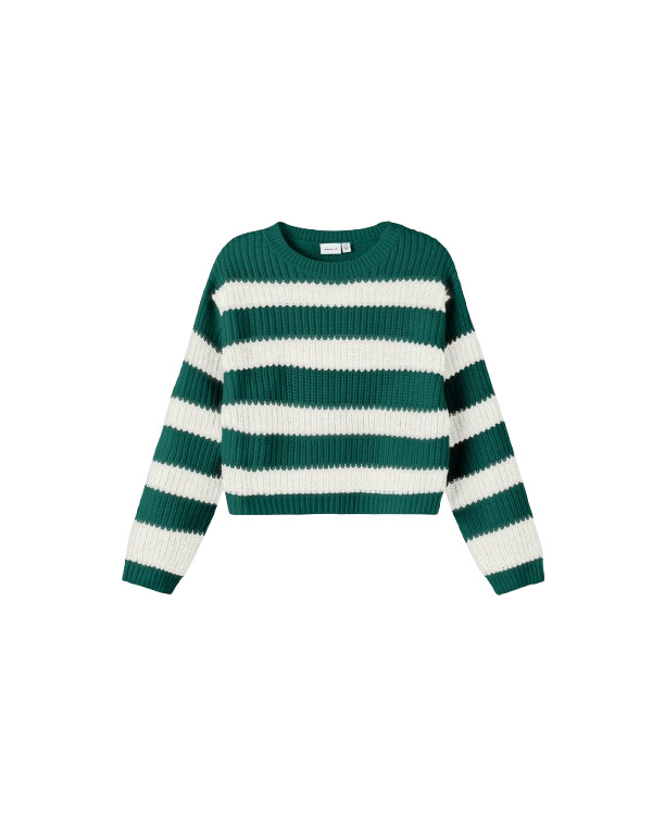Box Fit O-Neck Lange Mouwen (L/M) Vrouwen