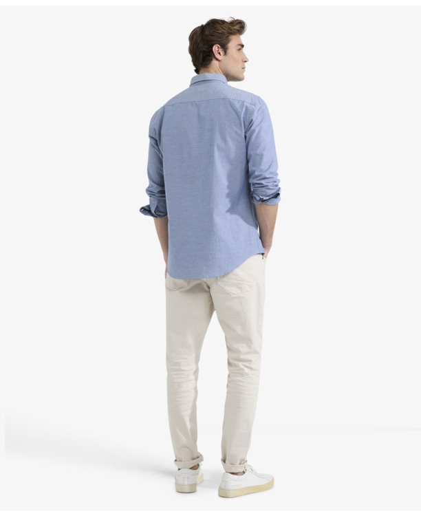Stretch Oxford Shirt Heren