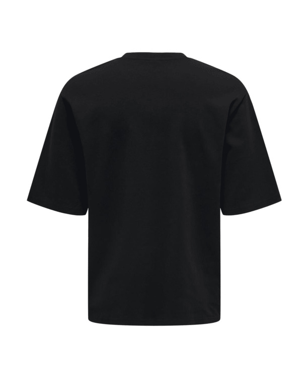 Relaxed Fit O-hals T-shirt met korte mouwen in relaxte pasvorm voor heren Heren