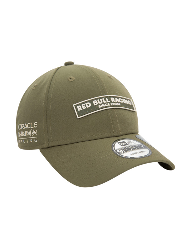 Wordmark 9Forty Cap - Olive - New Era - Red Bull Racing