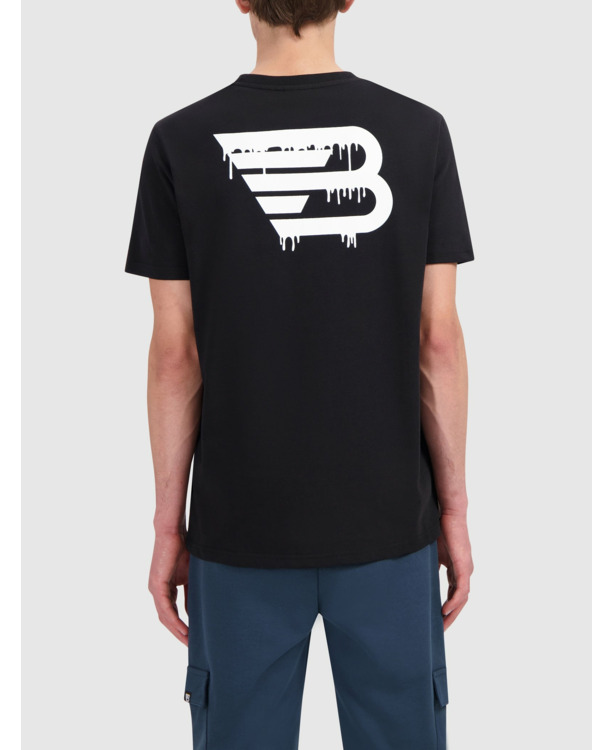 Druppelend Logo T-shirt 100% Katoen Mannen