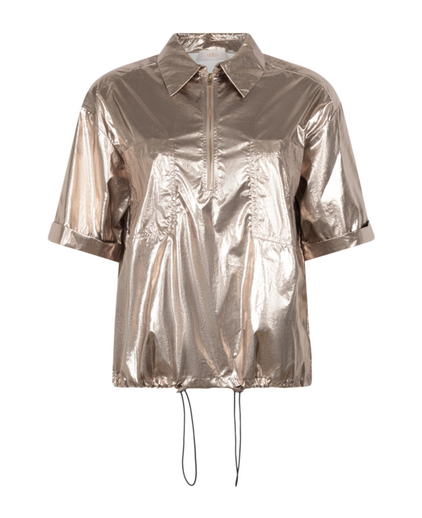Aaiko Dames Goud Top Polyamide