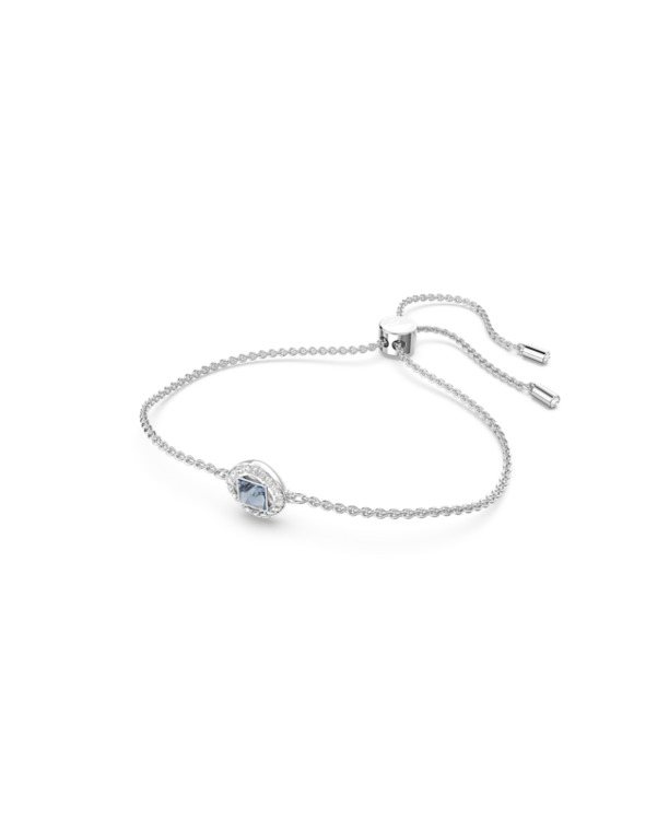 Una Angelic Soft Bracelet Rhodium shiny Montana Crystal
