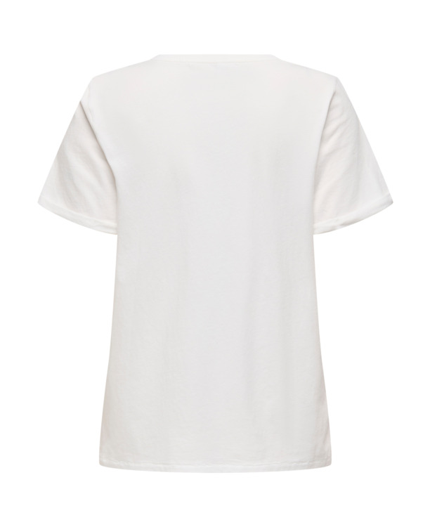 ONLLINE LIFE S/S O-NECK PRINT TOP C