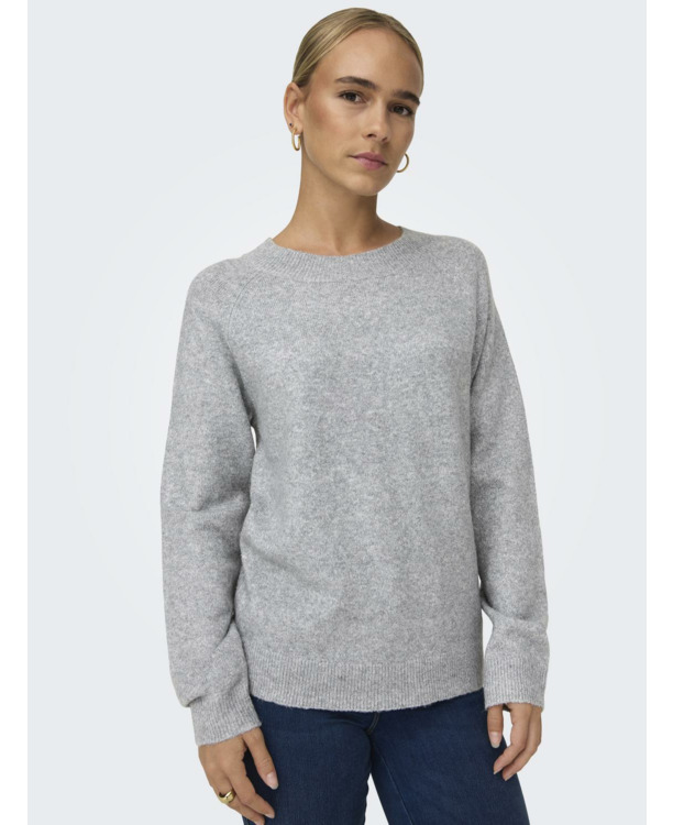Regular Fit O-Neck Long Sleeves (L/S) Gebreide trui met O-hals