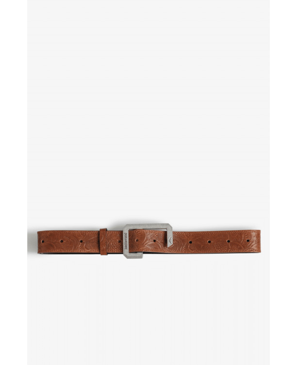 LA CECILIA BELT 35MM EMBOSSED