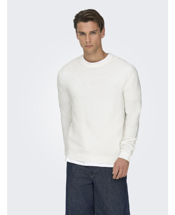 Regular Fit Crew Neck Lange Mouwen (L/S) Heren