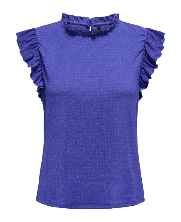 ONLFALLON S/S FRILLTOP CS JRS