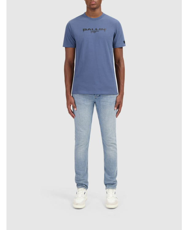 Druppelend Logo T-shirt 100% Katoen Mannen