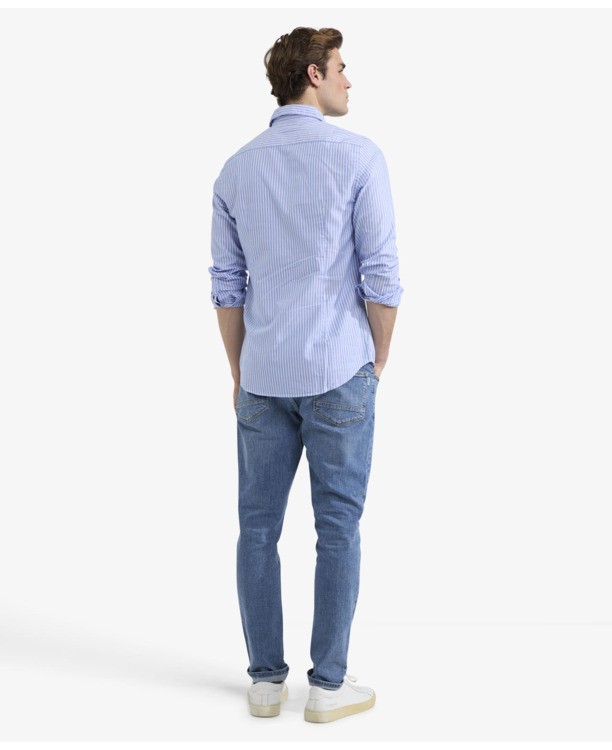 Stripe Shirt 100% Cotton Heren