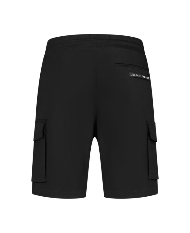 Unleash The Lion - Cargo Shorts - Zwart